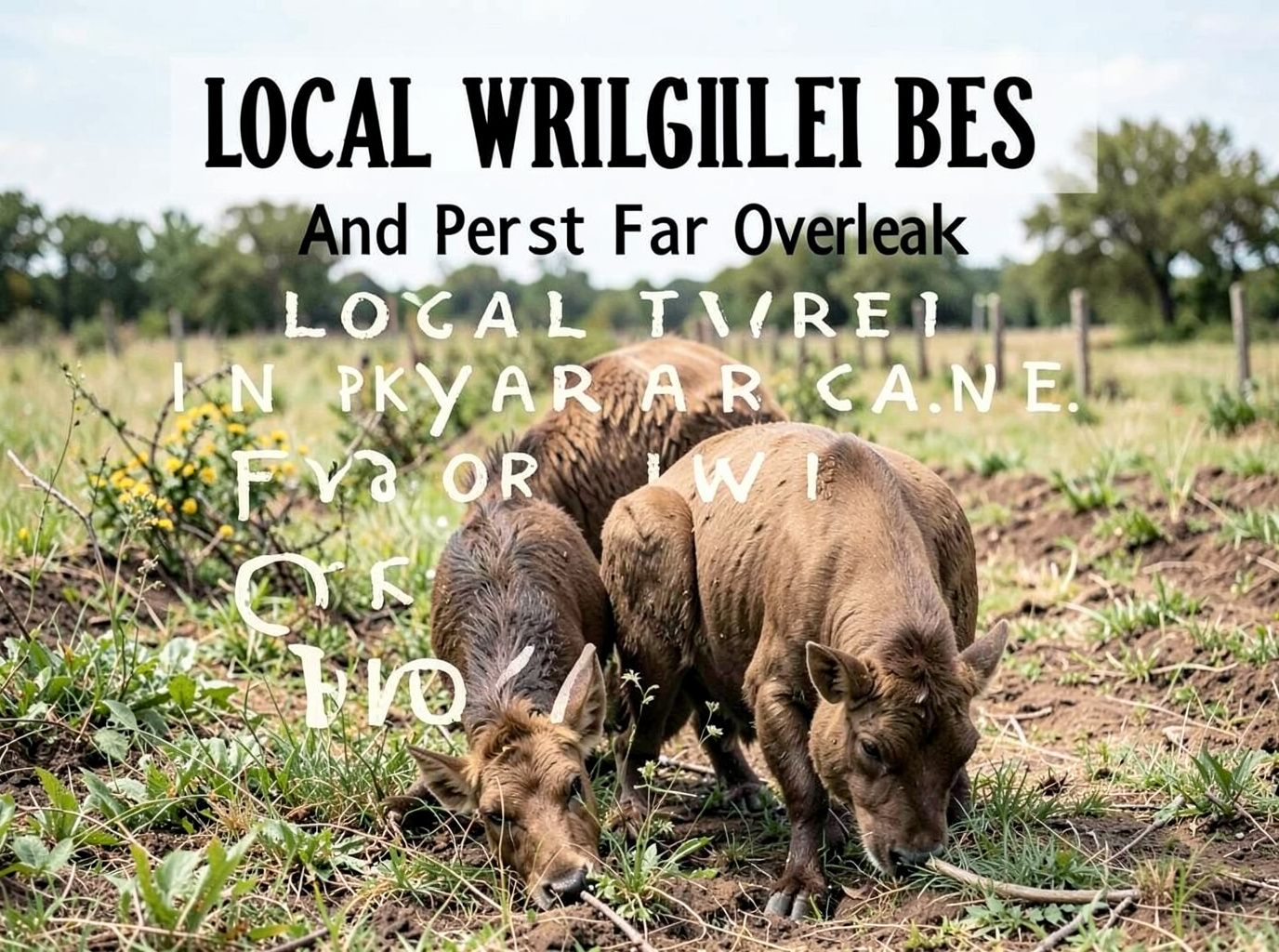 Local Wildlife And Pest Overlap In Pryor Farmland
