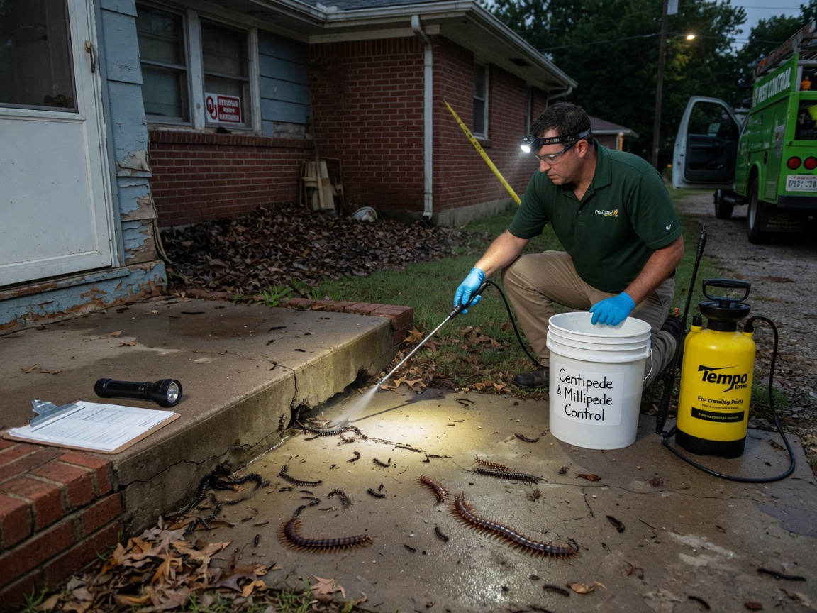 Centipede and Millipede Control in Pryor, OK